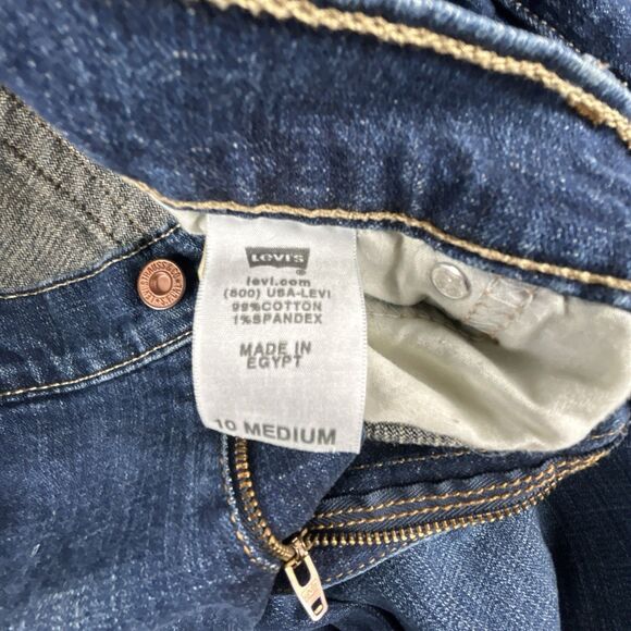 Levi's 550 Relaxed Bootcut Jeans Women's Sz 10M Regular Stretch 30x32 Blue Rider - Picture 6 of 10